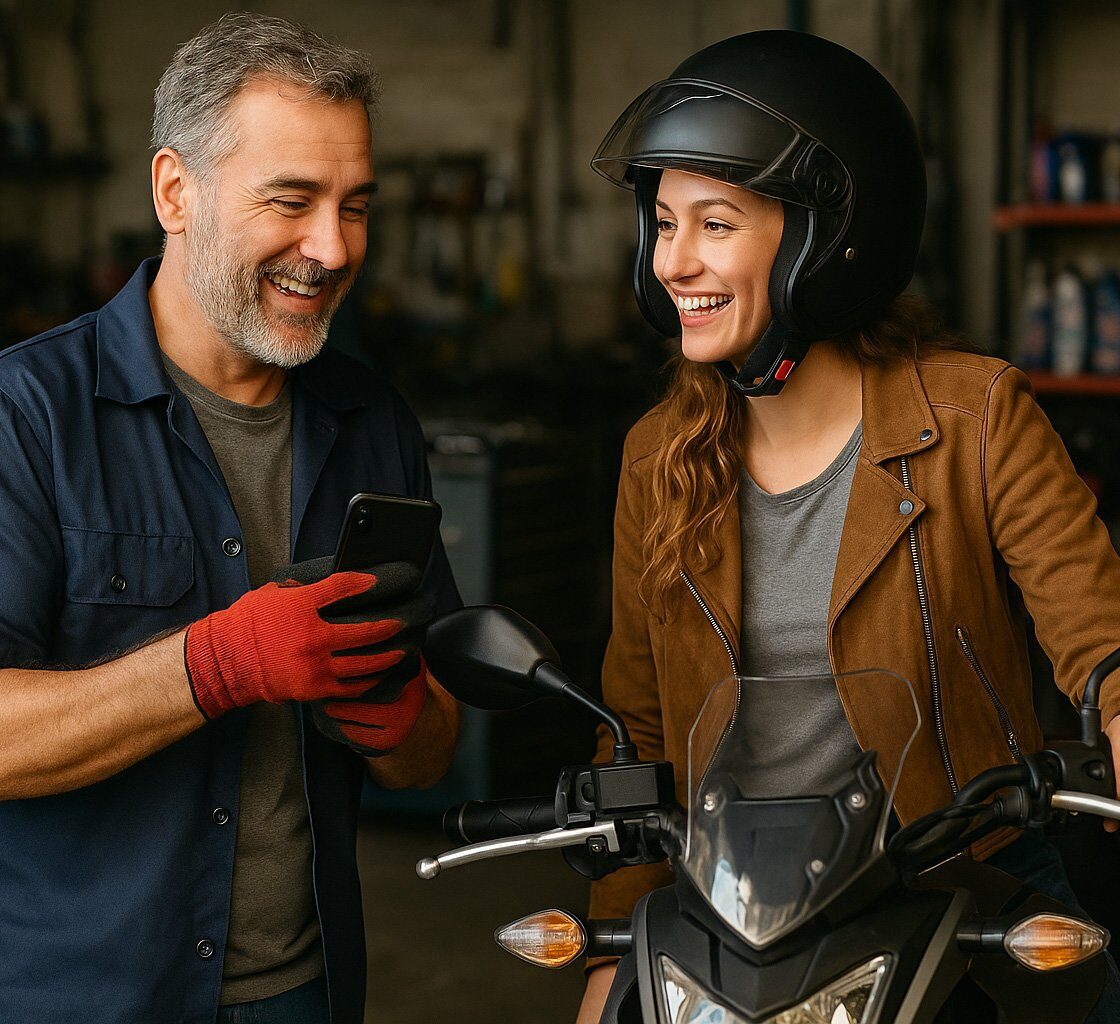 Canal no WhatsApp da Mobil muda como motoristas escolhem óleo para motos e carros