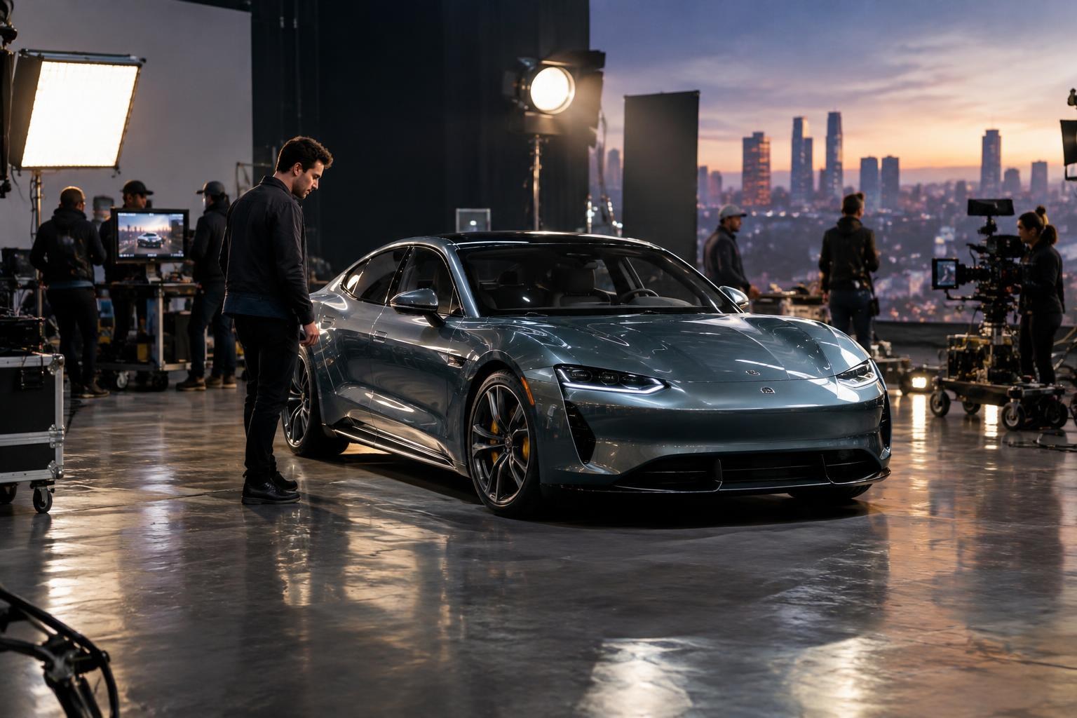 Mercedes-AMG leva o GT elétrico ao centro de campanha com Brad Pitt