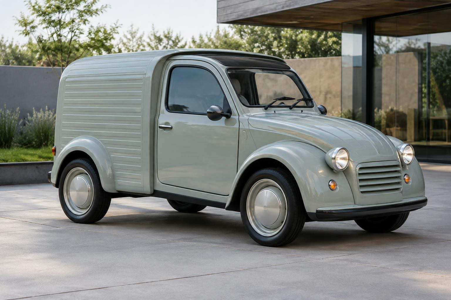 Citroën 2CV Fourgonnette Concept: o que o furgão retrô revela sobre design