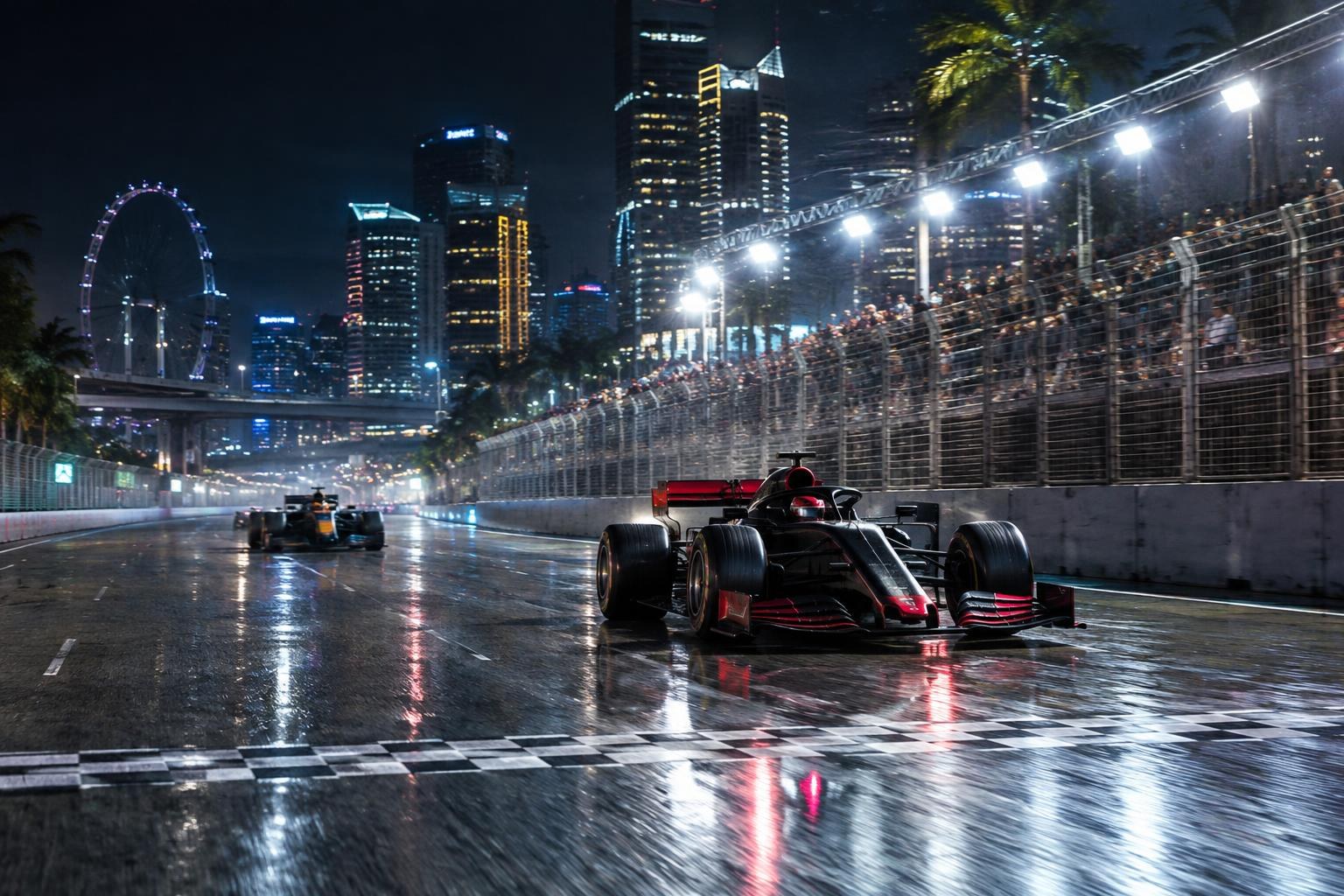 GP de Singapura: vitória de Verstappen divide atenção com recuperação de Russell